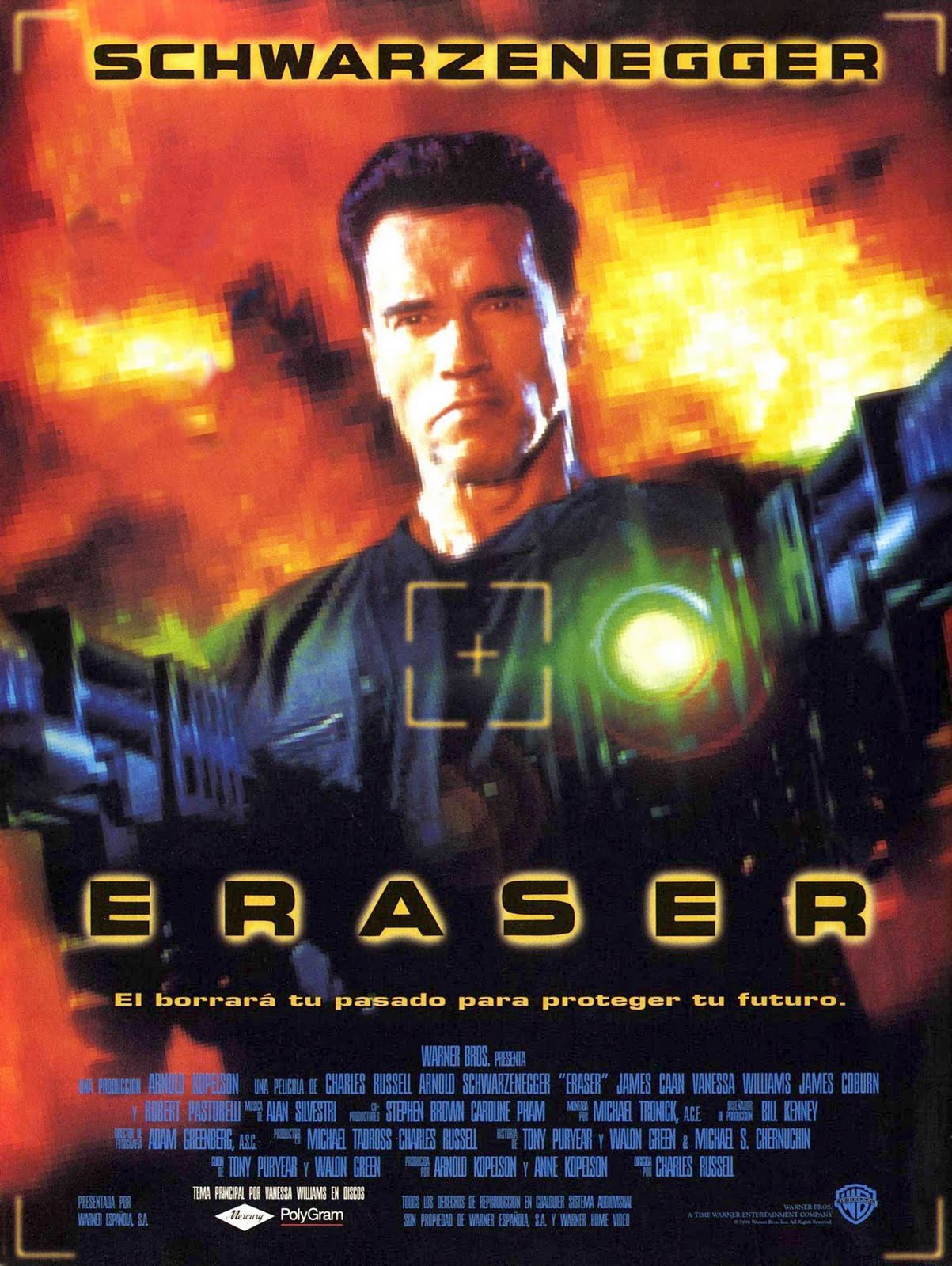 home cine dvd ERASER