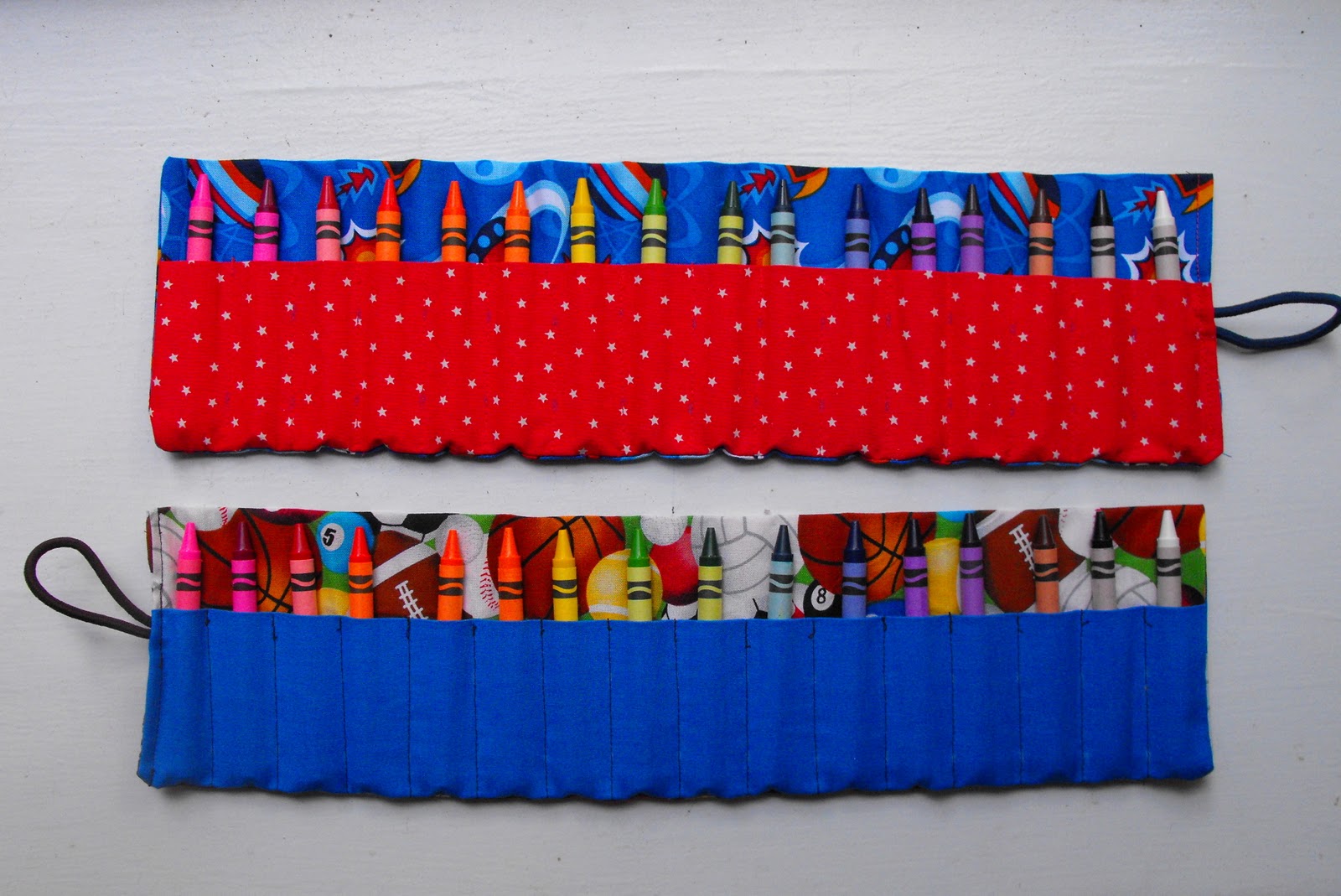 Erin's Creative Energy Quickly done crayon roll ups