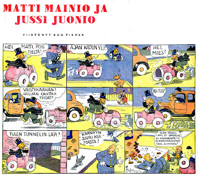 Matti Mainio ja Jussi Juonio 1946