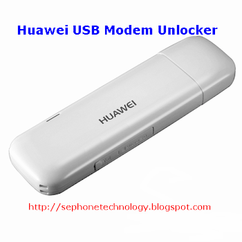 HUAWEI USB MORDEM UNLOCKER