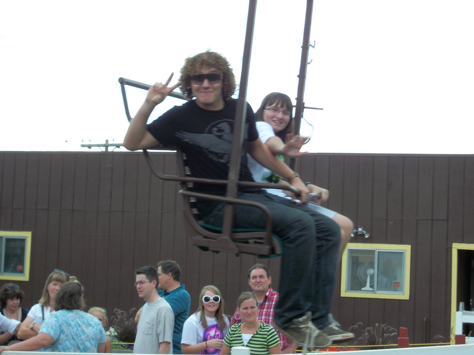 Clinton & Adelia Detweiler Reunion 2010 Heritage Square Alpine Slide