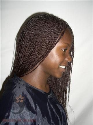 Braided and Micro Braids Hairstyles Pictures