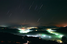 Night Fog Star Trail