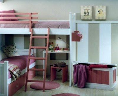 Dormitorios infantiles compartidos