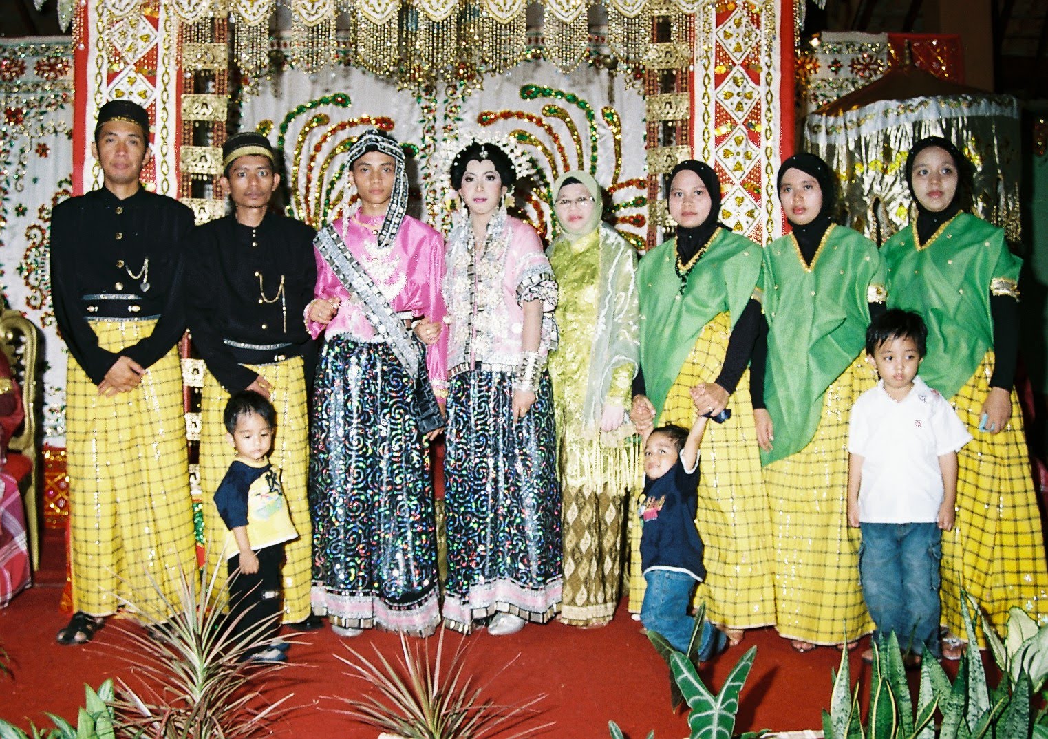 pengantin adat bugis mappande sirene