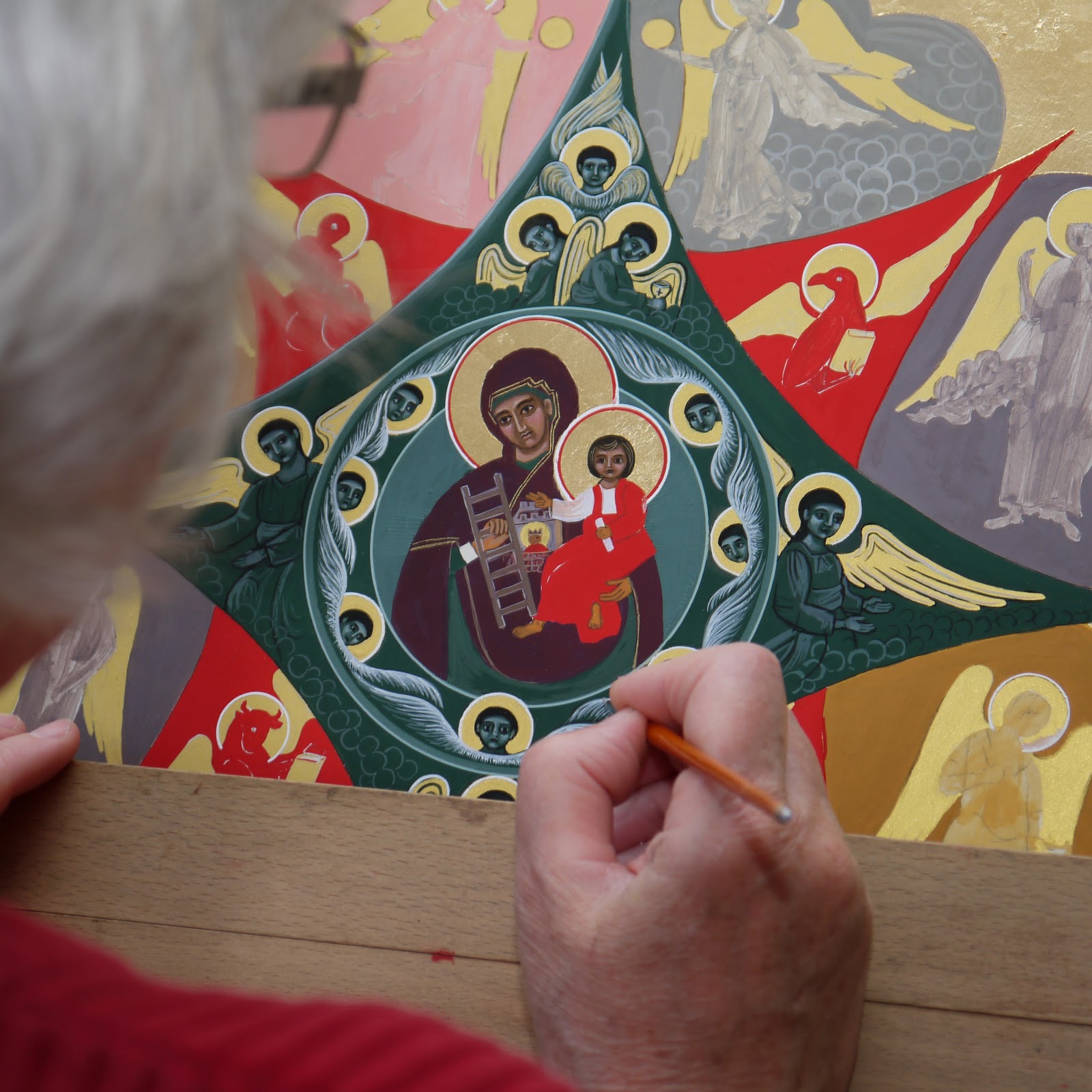 Woran Erkennt Man Eine Echte Ikone IKONEN: Eine Ikone entsteht - Teil 8