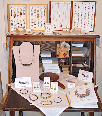 Robin Atkins jewelry display