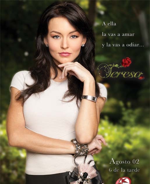 Road Wolf Motorcycles Poster de la Telenovela Teresa con Angelique Boyer