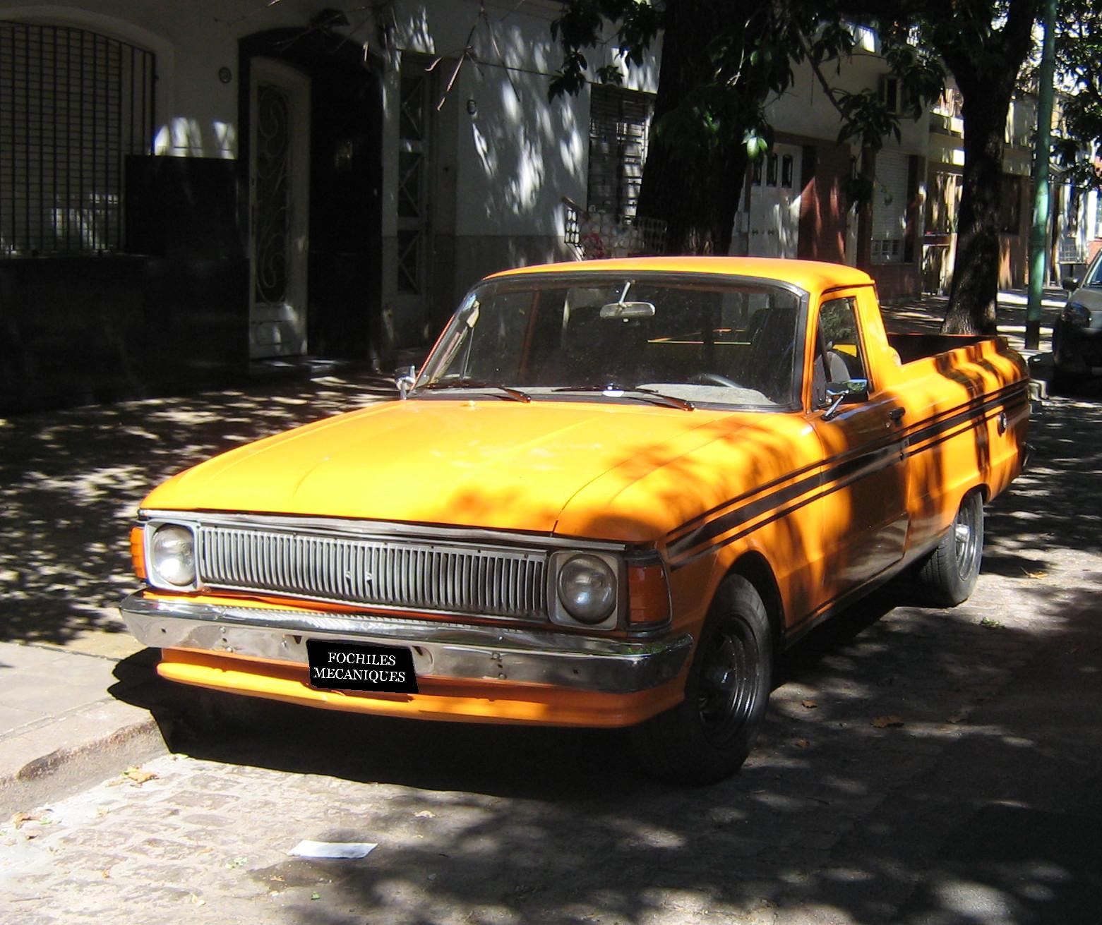 Fosiles mecanicos: Ford ranchero