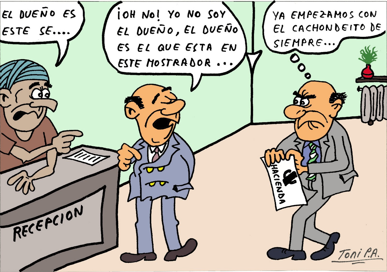 CHISTES TONI P.A. ¿ Quién es el dueño CHISTES TONI P.A. ¿ Quién es el dueño