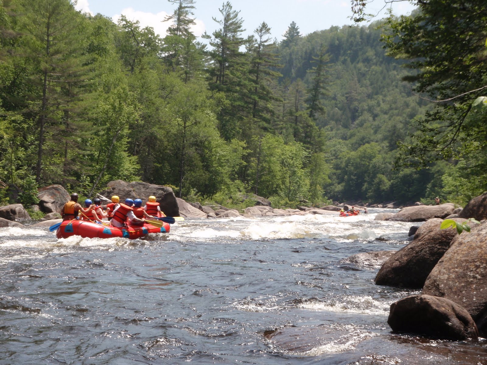 North Creek Rafting Company Hudson River Rafting Trip 070810