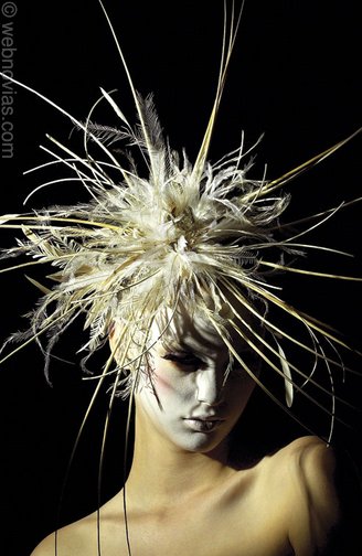 THE FASCINATOR AS MODERN ART ~ Fashion in Wedding Moments