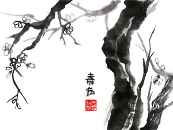 Resultat d'imatges de haiku de otoño pintura japonesa