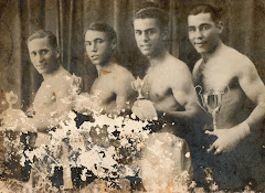 De izquierda a derecha: Guirado, Dick Yier, Olmedo (mi abuelo) y Manolon.