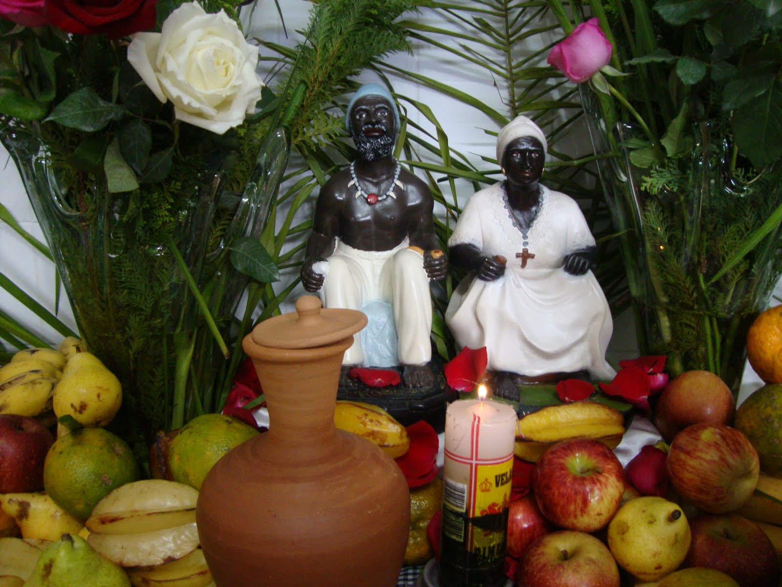 TEMPLO DE UMBANDA OGUM SETE ONDAS E PAI JOÃO DAS MATAS FESTA DE PRETOS VELHOS 16 DE MAIO DE 2010