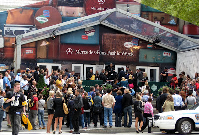 Fashion Week Bryant Park New York City