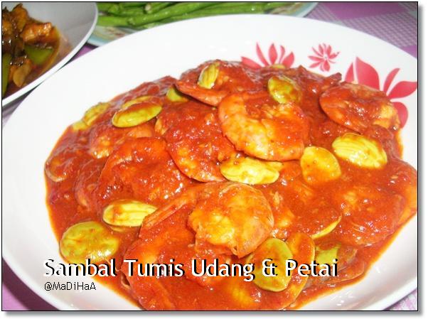 Dari Dapur MaDiHaA Sambal Tumis Udang Petai Dari Dapur MaDiHaA Sambal Tumis Udang Petai