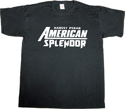 american splendor harvey pekar movie underground comic t-shirt  ephemeral-t-shirts