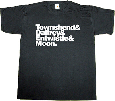 rock helvetica The Who CFRBMN t-shirt ephemeral-t-shirts