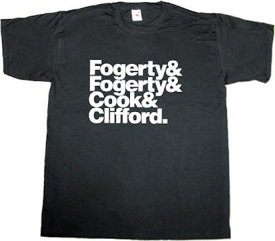 CFRBMN rock Creedence Clearwater Revival helvetica t-shirt ephemeral-t-shirts