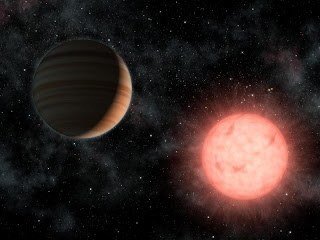 Planeta tan grande como su estrella