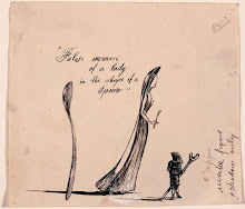 Ink Drawing by Salvador Dali