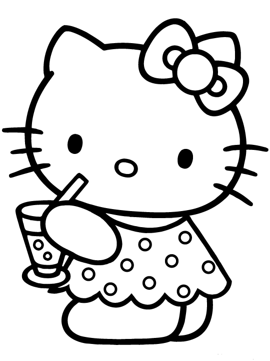 Dibujos de Hello Kitty fáciles - Imagui