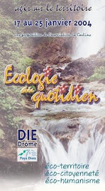 Affiche Rencontres de l'Ecologie 2004