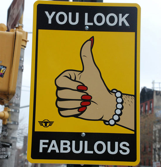 Sarcastic and fun fake street signs are displayed all over USA