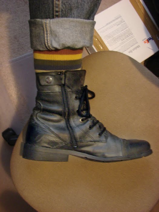 Making 11th Doctor Costume: River Island Boots - buyers