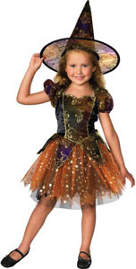 Cute Elegant Witch Halloween Costume Images for Children