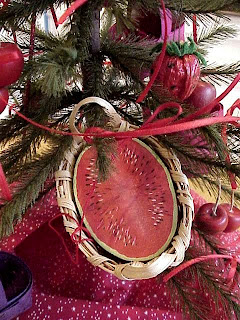Watermelon Christmas Tree Picture