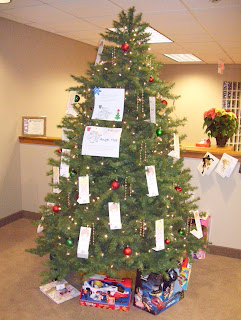 Salvation Army Angel Christmas Tree
