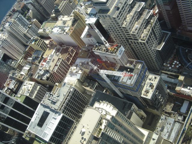La City vue de Sydney Tower