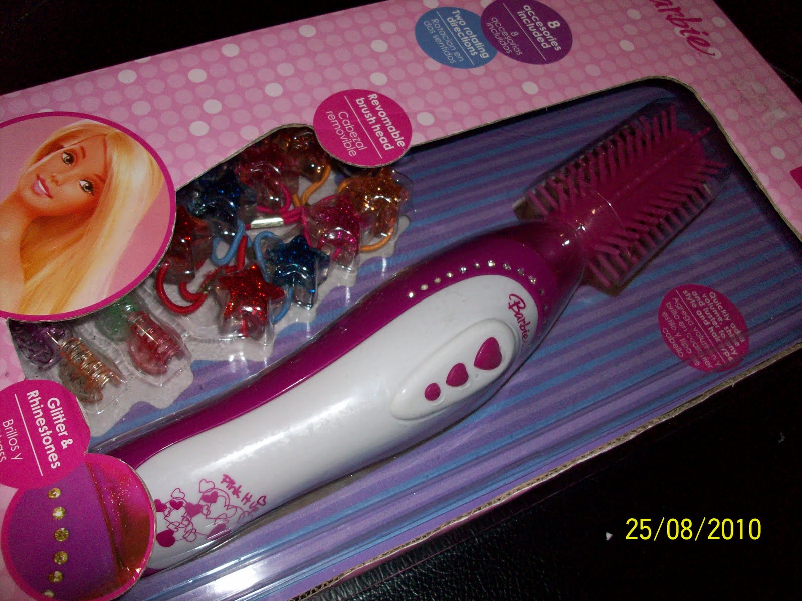 toys & party shoppe: BARBIE hair brush (hair line series)