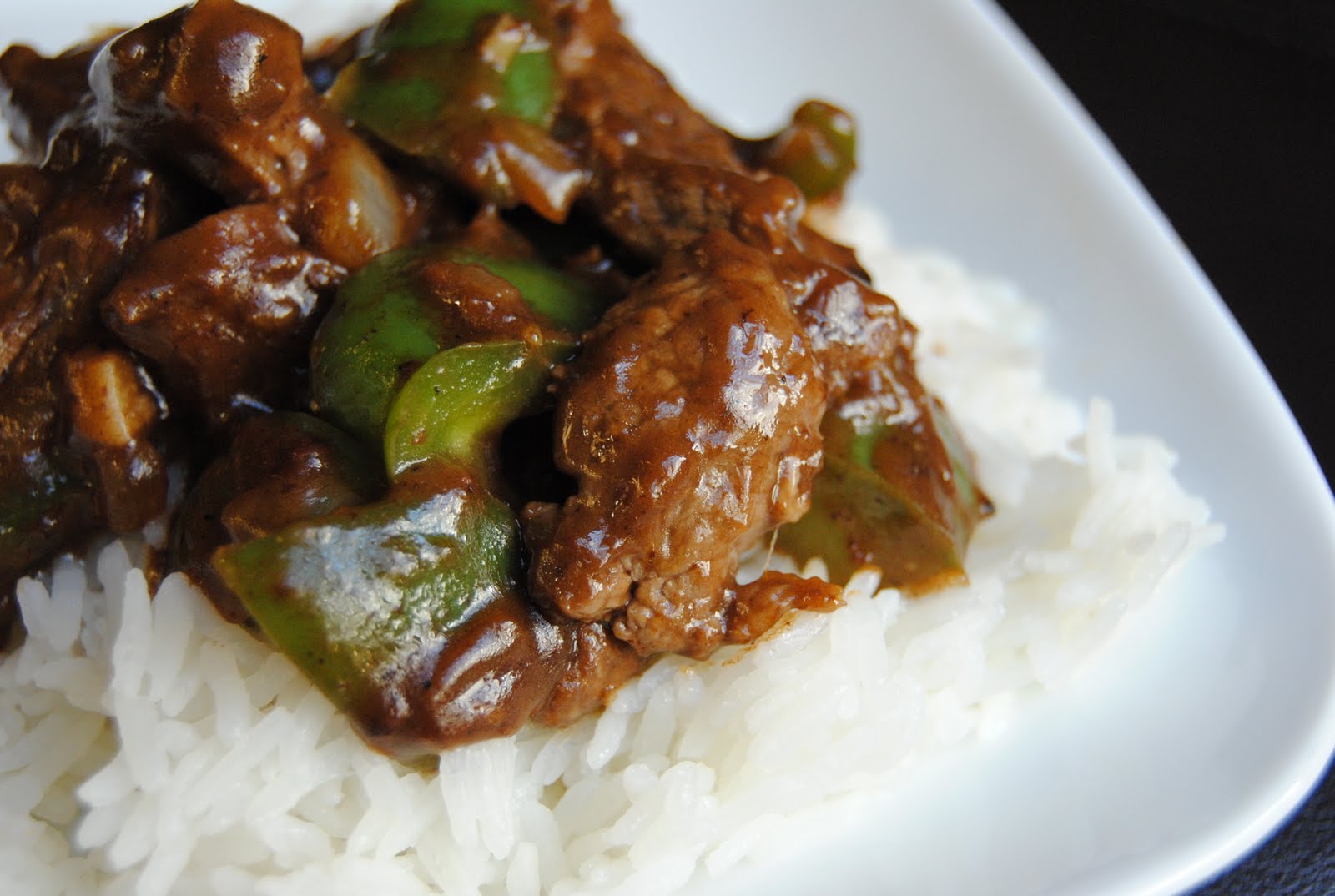 Malikala's Ono Kine Grinds Beef Pepper Steak