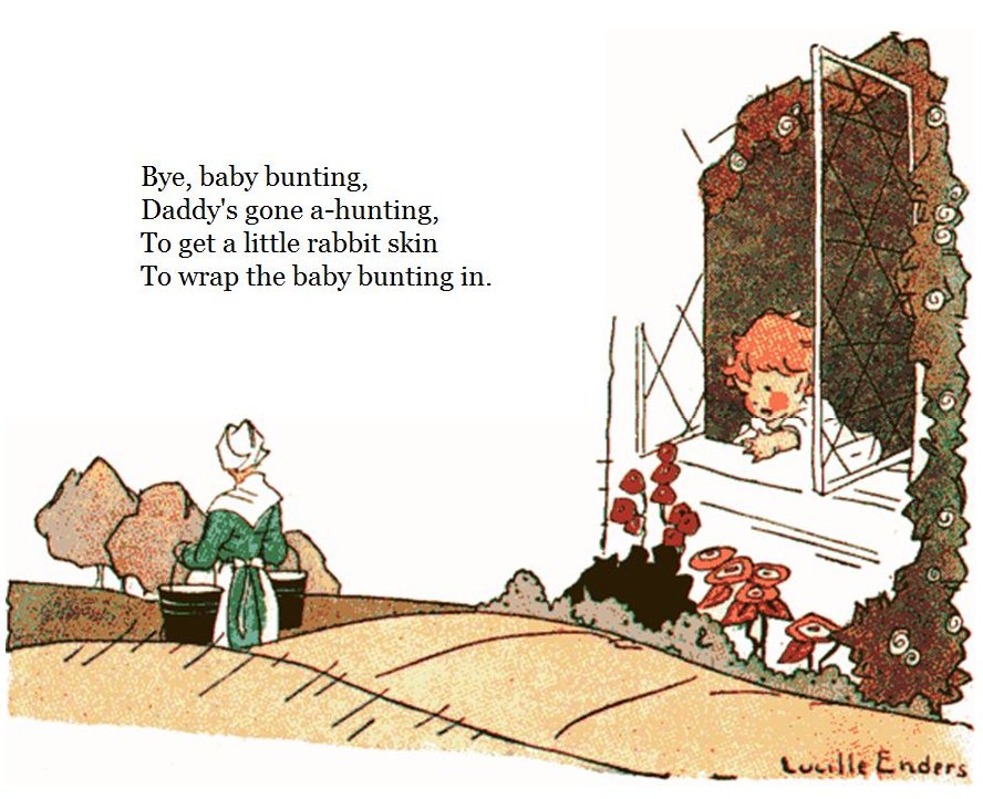 Marie's Home and Hobbies: Bye, Baby Bunting........