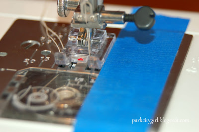 How to Use the Measurement Marks on a Sewing Machine
