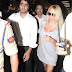 Pics - Pamela Anderson's arrival at Mumbai airport