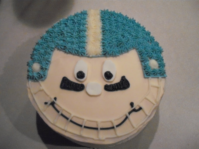 Football Player Cake