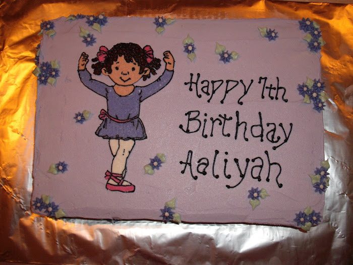 Ballerina Cake
