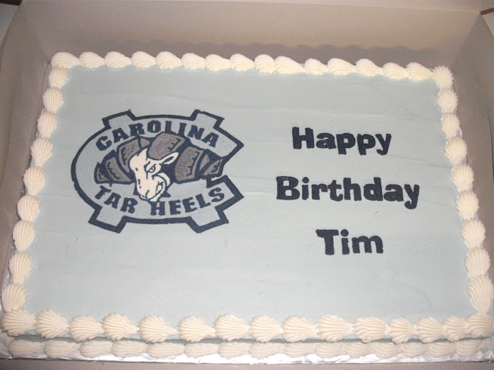 Tarheels Cake