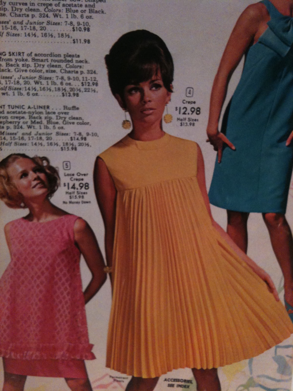 The Orange Tent Dress 1967 Tent Dresses