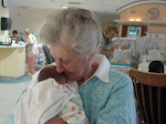 Snuggles with GreatGrandmother