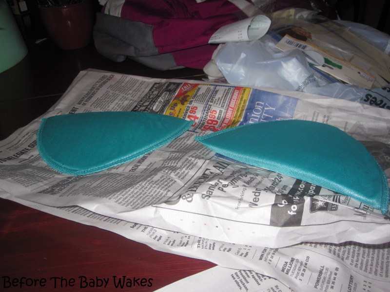 Before The Baby Wakes Embellished Shoulder Pads