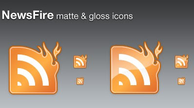 NewsFire Glossy RSS Icons