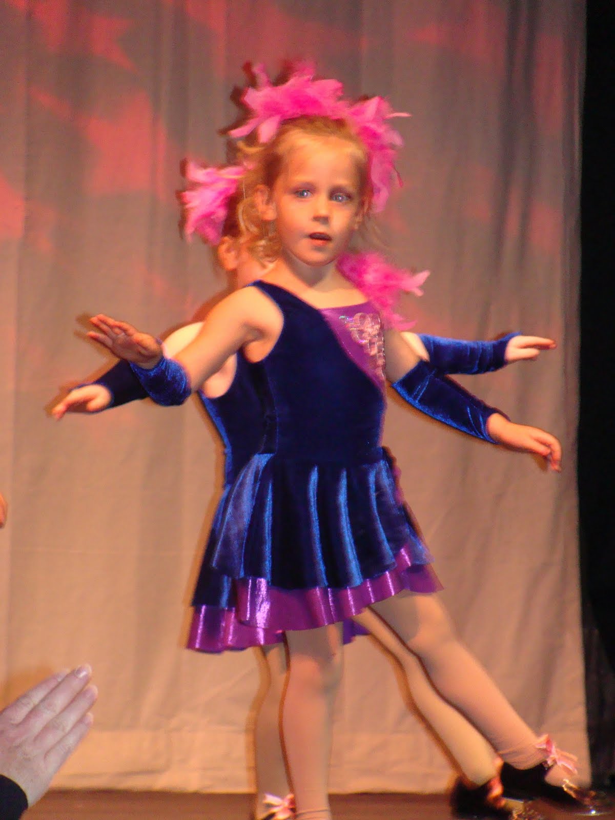 Mom to the 3rd Power: Charis Dancing at her Recital