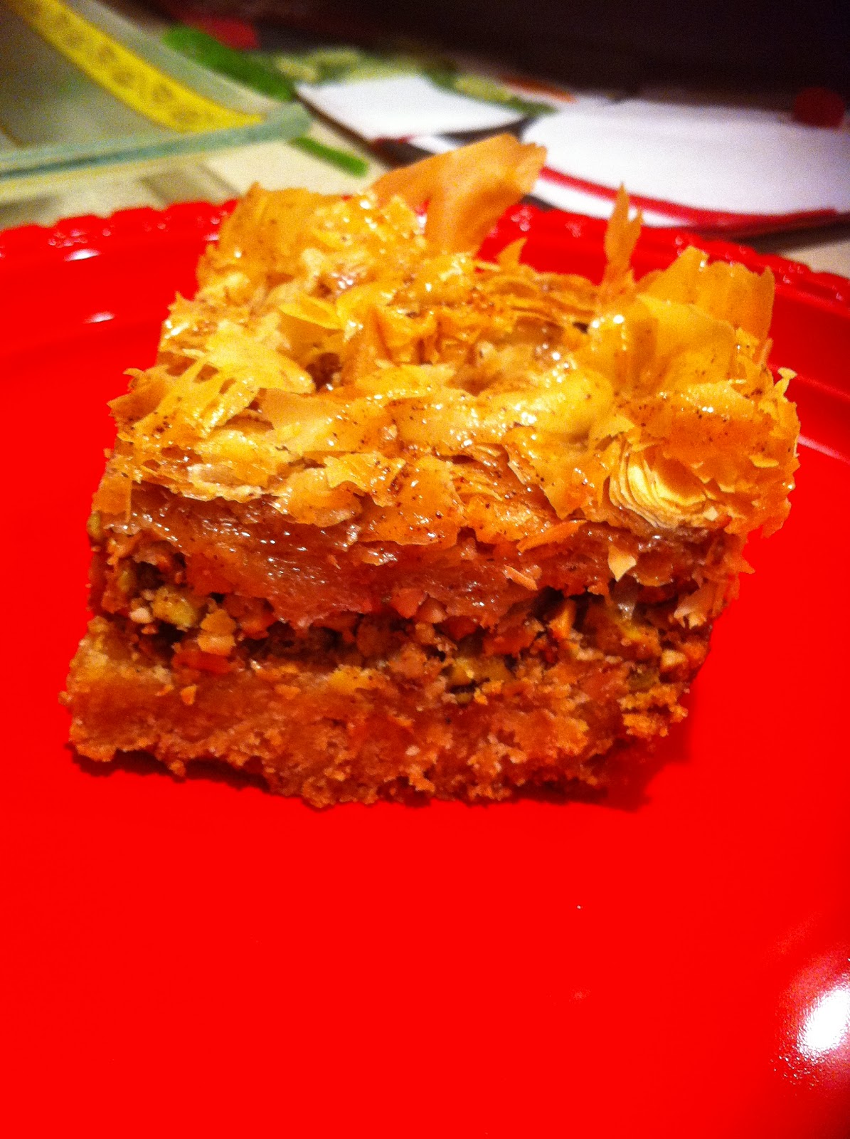 The Cookie Crumbles: Baklava Bars