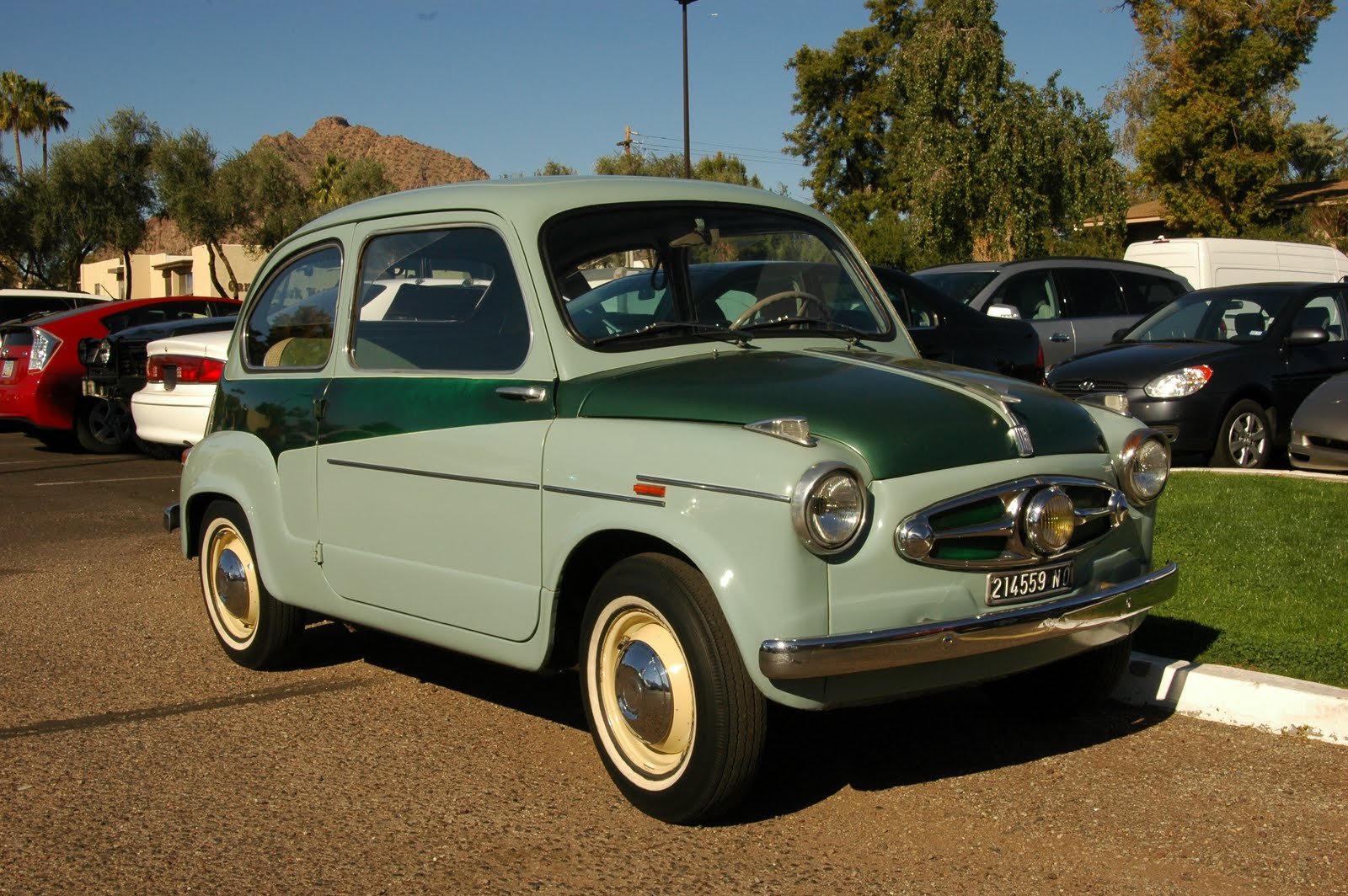 1955 Fiat 600 Multipla related infomation,specifications