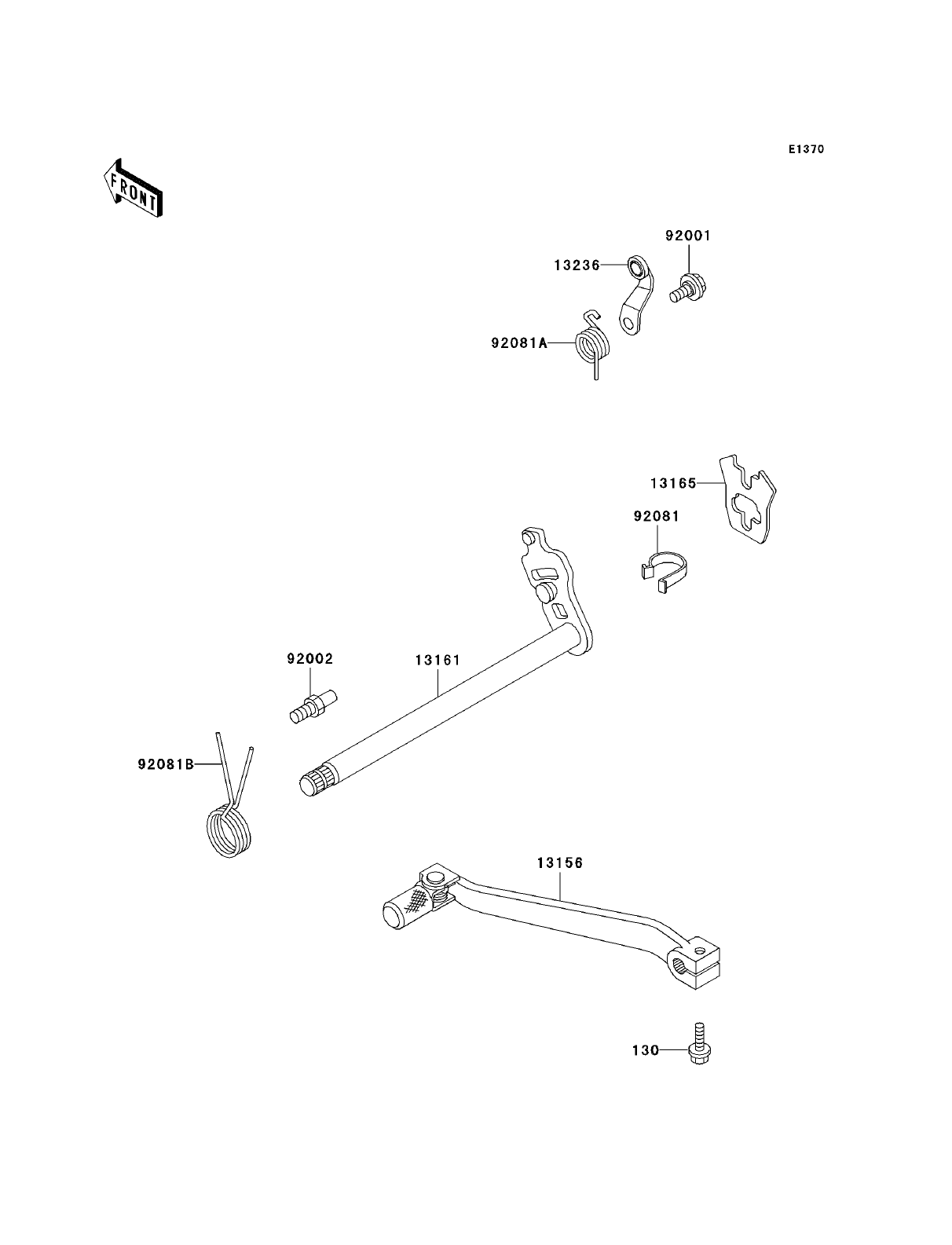 Kawasaki KLR250: Kawasaki KLR250 Parts Diagrams